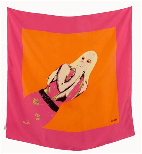 versace scarope|donatella versace scarf.